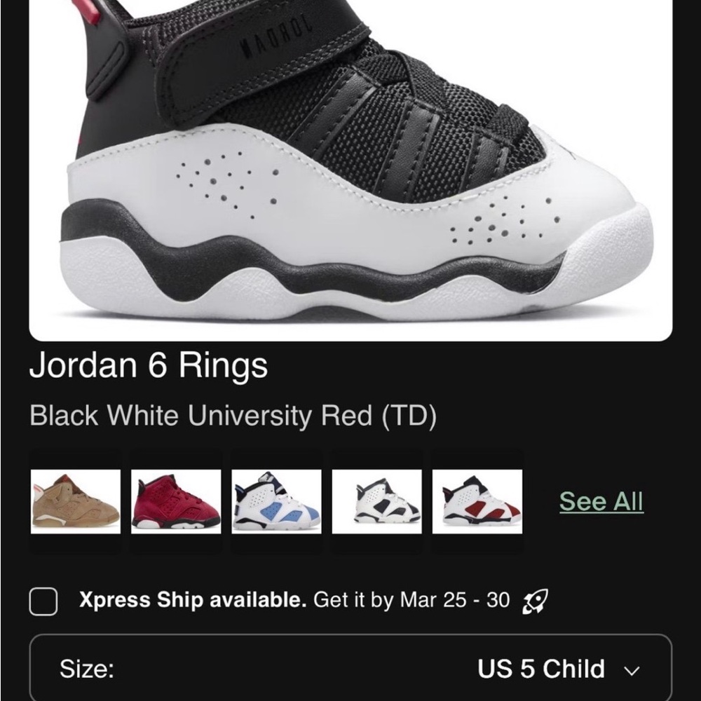 Jordan 6 Rings